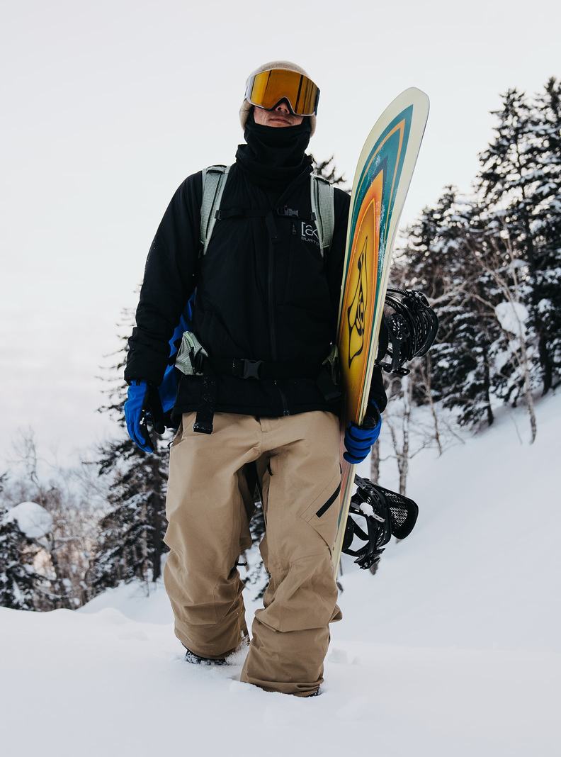 Burton [ak] Cyclic GORE‑TEX 2L Snowboardove Nohavice Panske Hnedožltý | 39485-LRNU