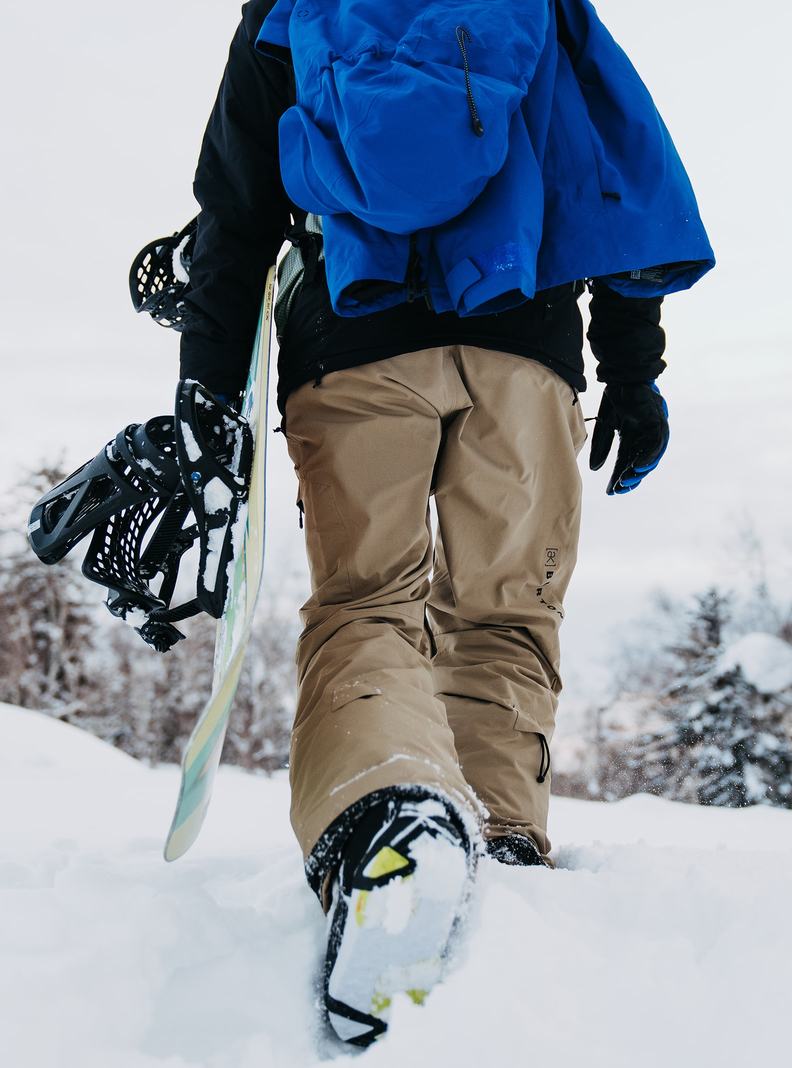 Burton [ak] Cyclic GORE‑TEX 2L (Vysoke) Snowboardove Nohavice Panske Hnedožltý | 09254-ILQA