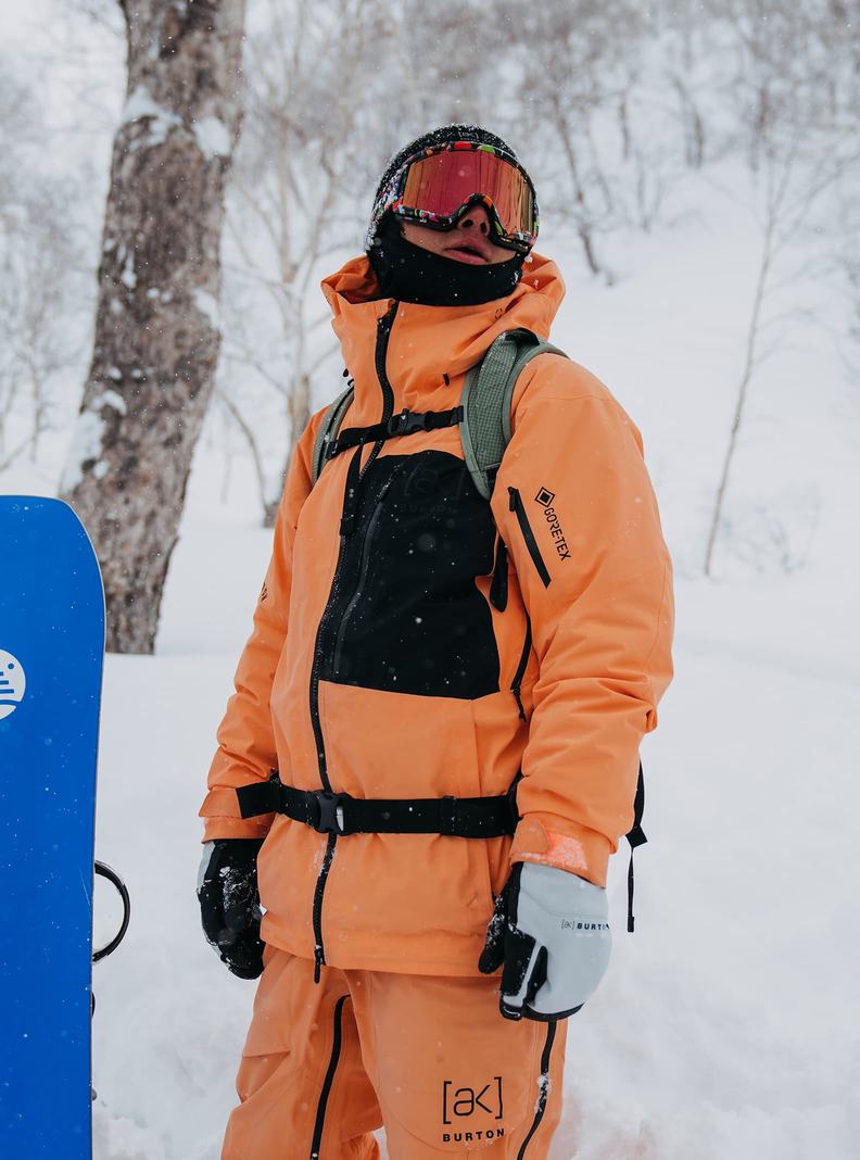 Burton [ak] Cyclic GORE‑TEX 2L Zimní Bunda Panske Oranžové Čierne | 34580-XUAB