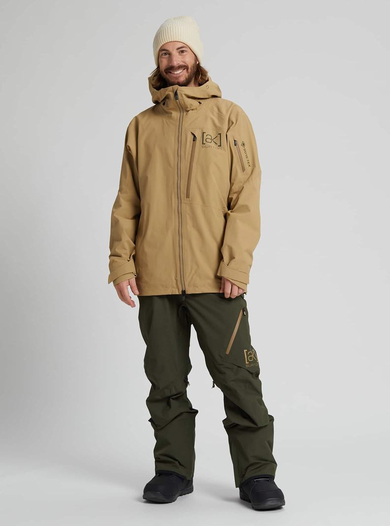 Burton [ak] Cyclic GORE‑TEX 2L Zimní Bunda Panske Hnedožltý | 40827-AWZQ