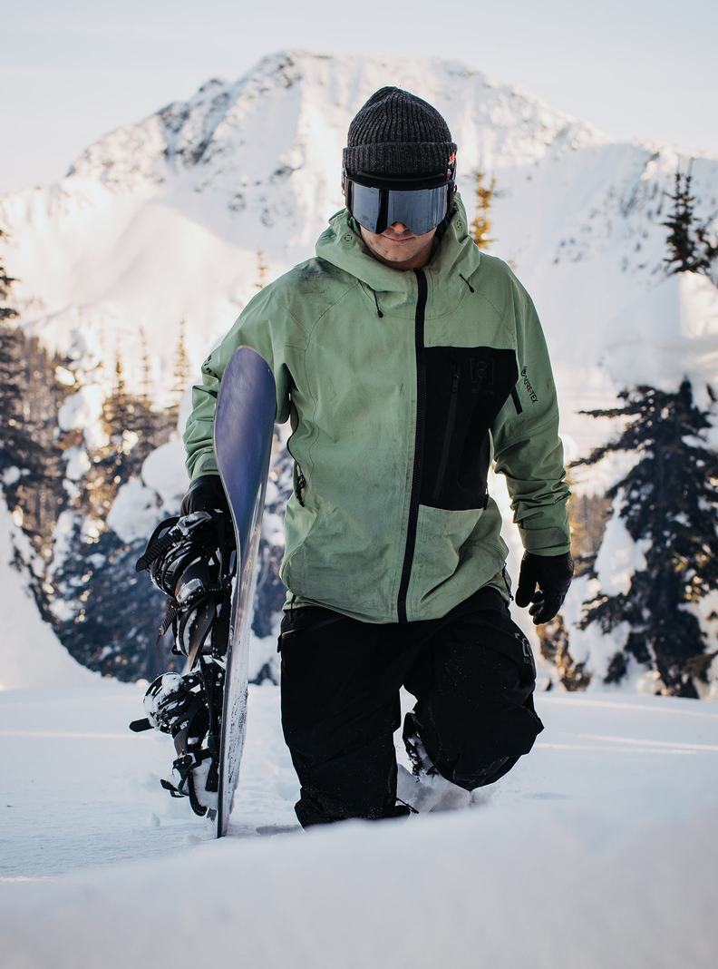 Burton [ak] Cyclic GORE‑TEX 2L Zimní Bunda Panske Zelene Čierne | 75438-JWXD