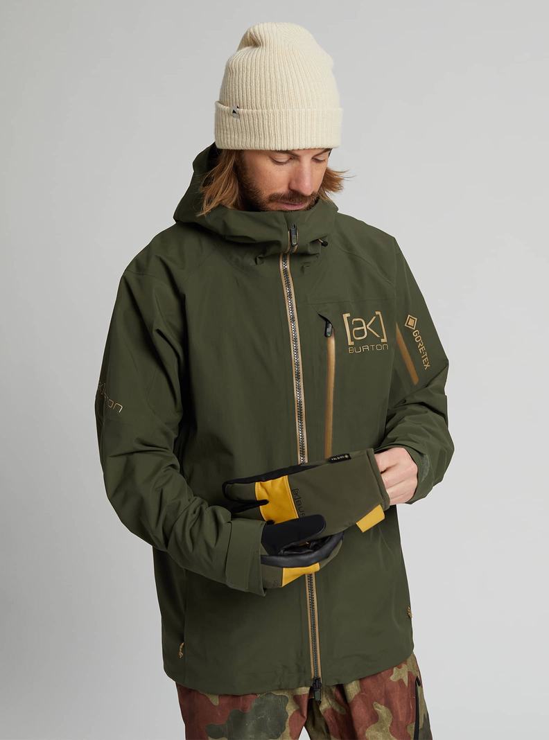 Burton [ak] Cyclic GORE‑TEX 2L Zimní Bunda Panske Tmavo Zelene | 79368-JBSZ