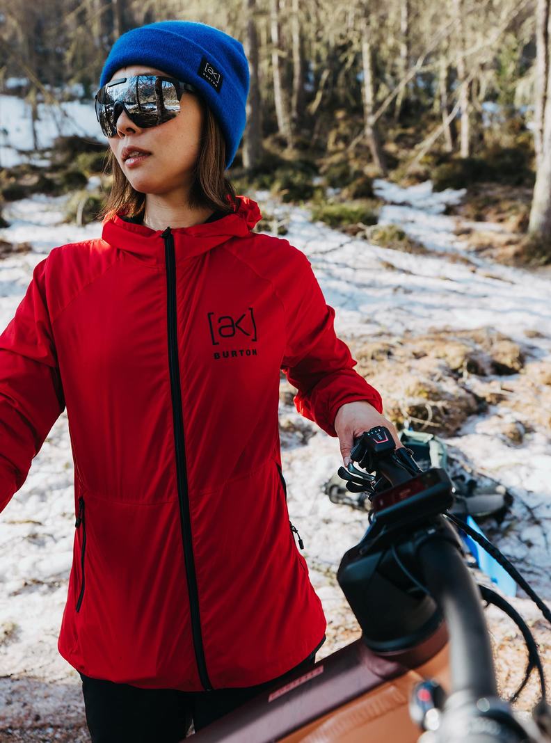 Burton [ak] Dispatcher Ultralight Zimní Bunda Damske Červené | 68459-ABVI