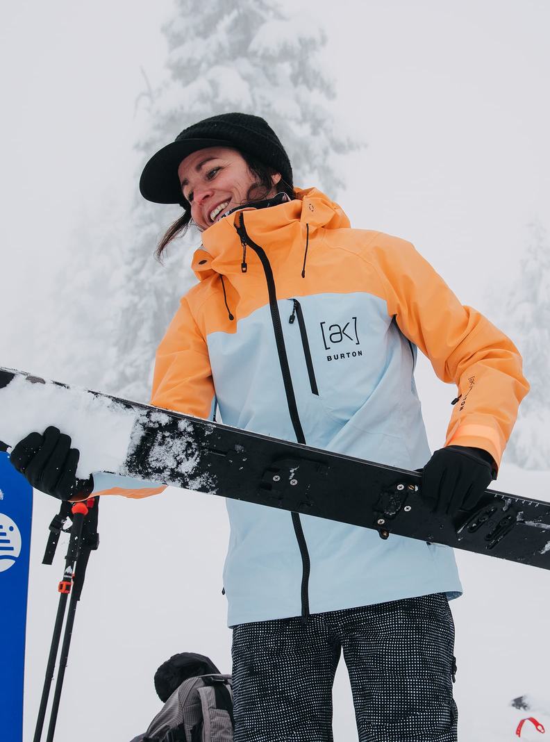 Burton [ak] Embark GORE‑TEX 2L Zimní Bunda Damske Oranžové Modre | 92805-SXEW