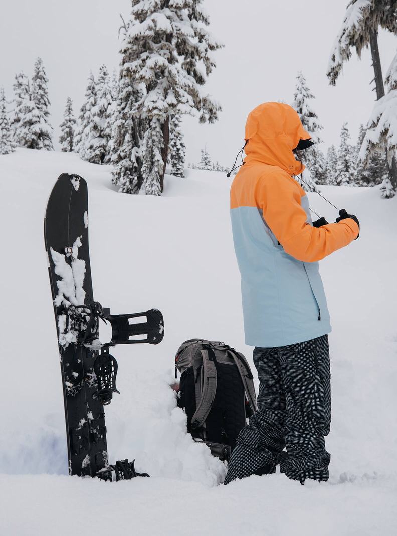 Burton [ak] Embark GORE‑TEX 2L Zimní Bunda Damske Oranžové Modre | 92805-SXEW
