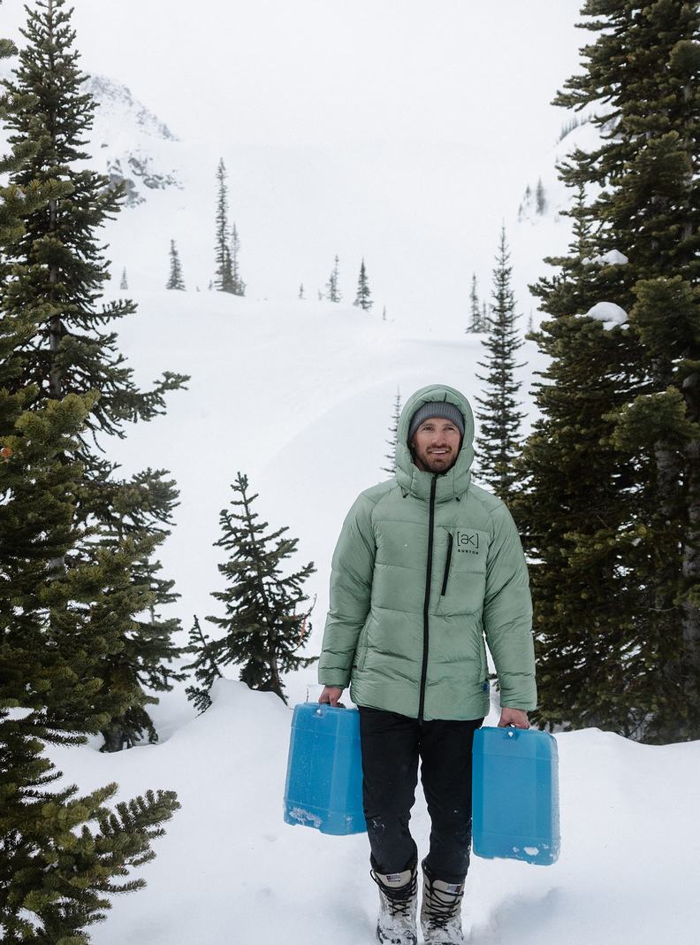 Burton [ak] Expedition Down Zimní Bunda Panske Zelene | 29413-DPCE