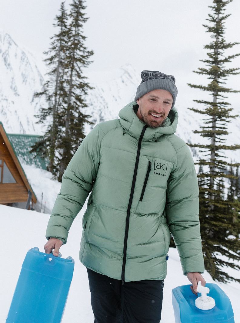 Burton [ak] Expedition Down Zimní Bunda Panske Zelene | 29413-DPCE