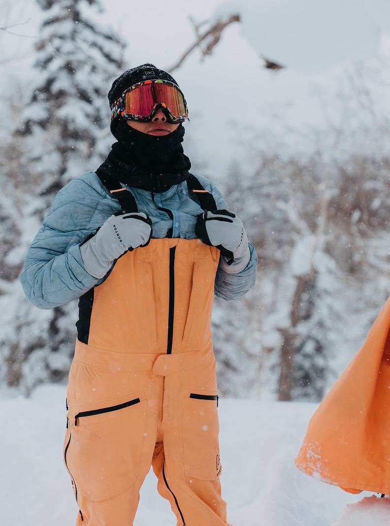 Burton [ak] Freebird GORE‑TEX 3L Stretch Snowboardove Nohavice Panske Oranžové | 23840-ULSK