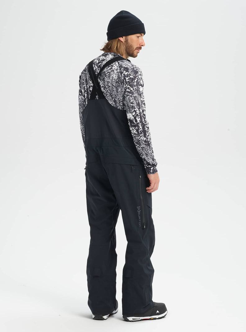 Burton [ak] Freebird GORE‑TEX 3L Stretch Snowboardove Nohavice Panske Čierne | 87604-IHJQ