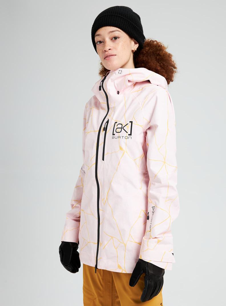 Burton [ak] GORE-TEX 2L Upshift Zimní Bunda Damske Ruzove | 41537-WJYU
