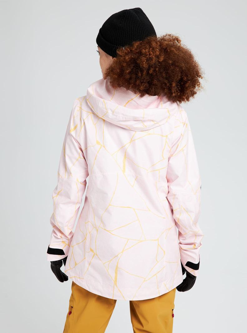 Burton [ak] GORE-TEX 2L Upshift Zimní Bunda Damske Ruzove | 41537-WJYU