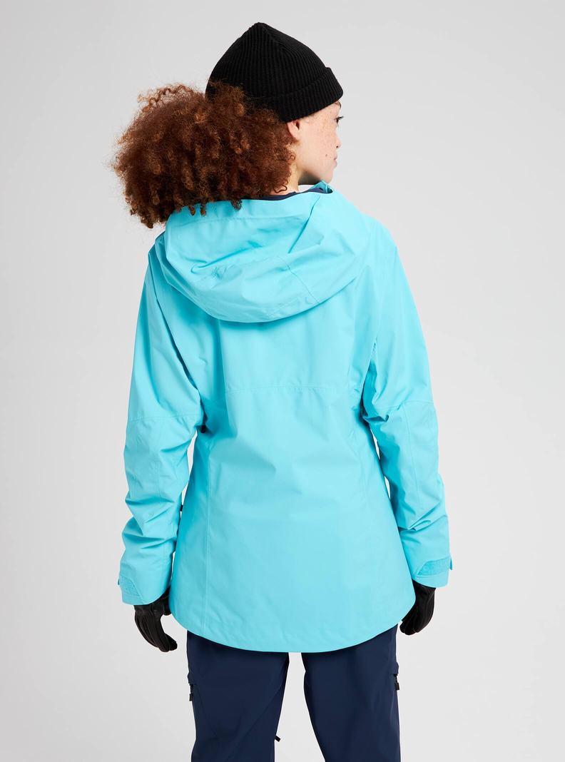 Burton [ak] GORE-TEX 2L Upshift Zimní Bunda Damske Modre | 67830-SKAN