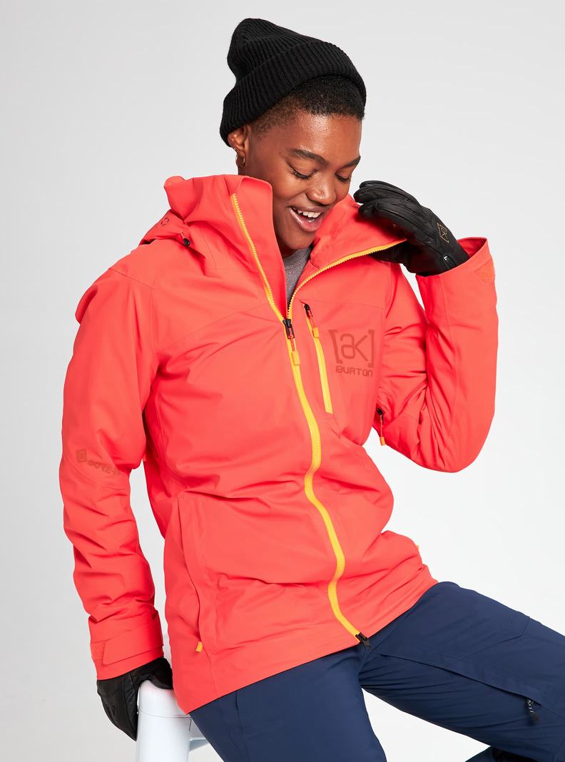 Burton [ak] GORE‑TEX 2L Embark Zimní Bunda Damske Červené | 60497-RSNT