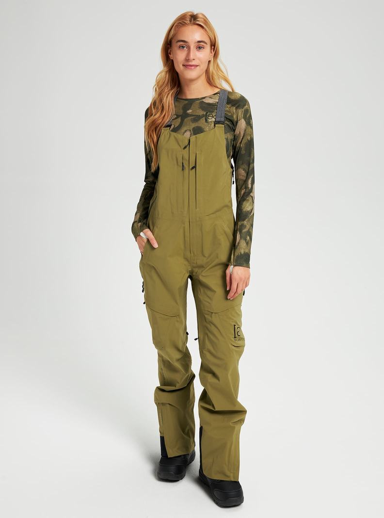 Burton [ak] GORE‑TEX 3L Kimmy Snowboardove Nohavice Damske Olivovo Zelená | 52019-OXYK
