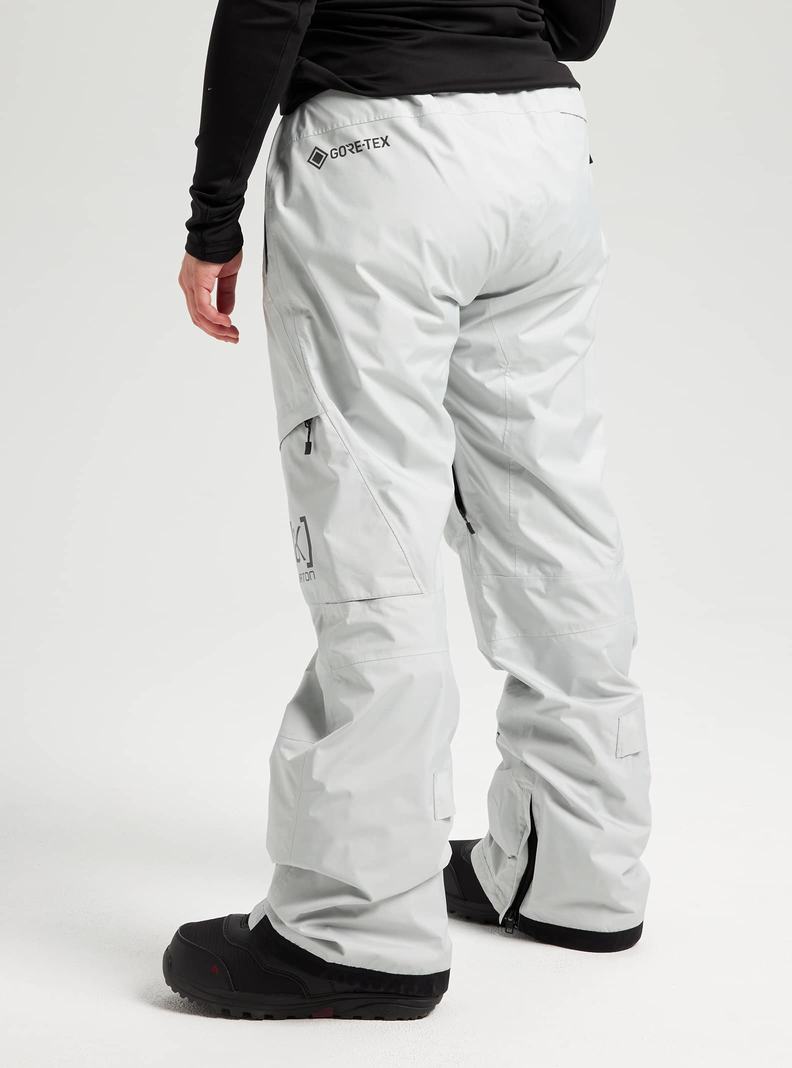 Burton [ak] GORE‑TEX Insulated Summit Snowboardove Nohavice Damske Svetlo Siva | 03567-YQSP