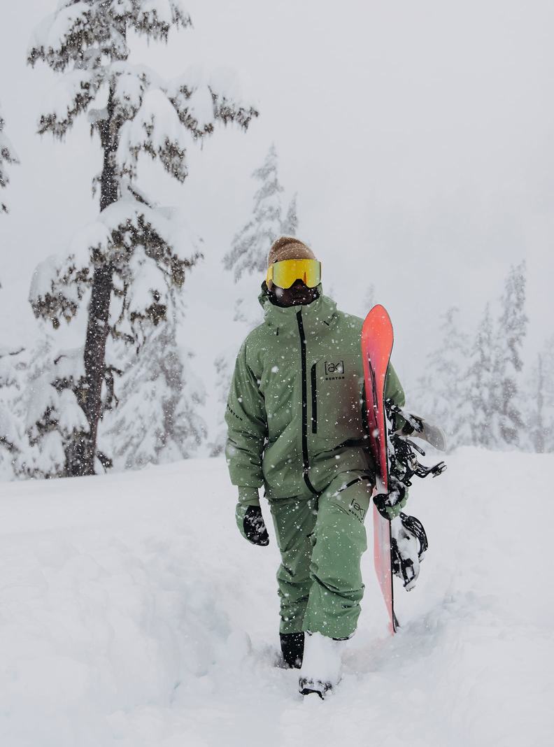 Burton [ak] Helitack GORE‑TEX 2L Stretch Zimní Bunda Panske Zelene | 82935-JDKG