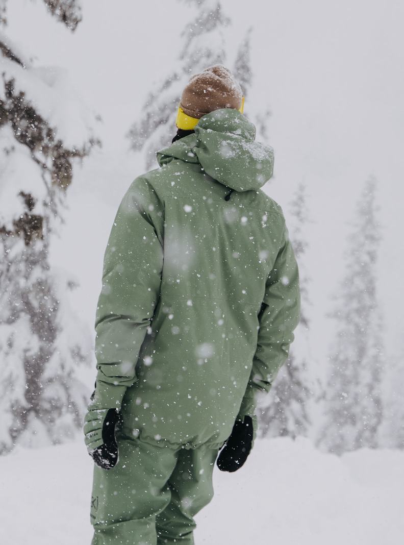 Burton [ak] Helitack GORE‑TEX 2L Stretch Zimní Bunda Panske Zelene | 82935-JDKG