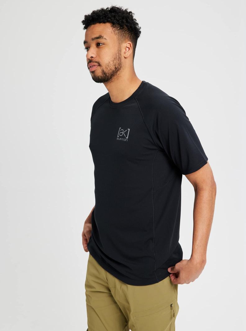 Burton [ak] Helium Power Dry Kratke Sleeve Termoprádlo Panske Čierne | 49203-UCLQ