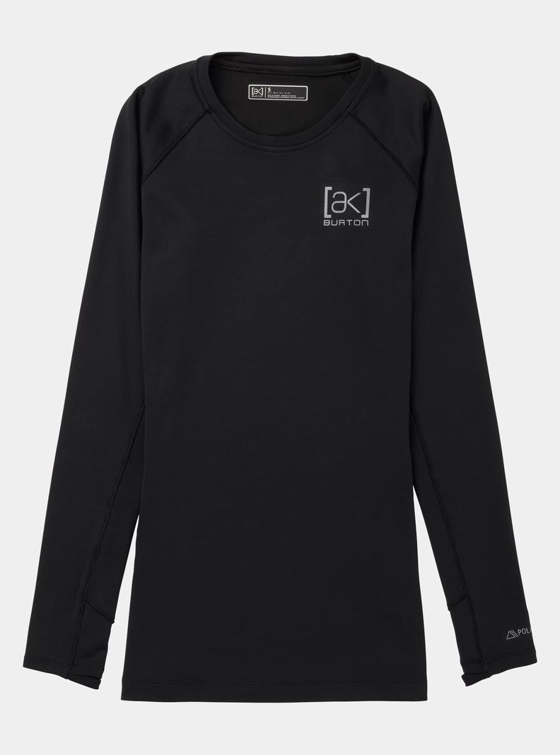 Burton [ak] Helium Power Grid™ Crewneck Termoprádlo Damske Čierne | 18230-OTNW