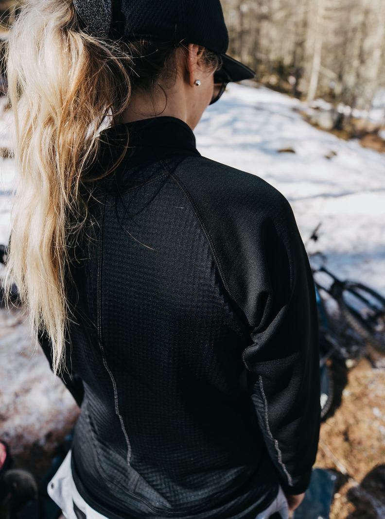 Burton [ak] Helium Power Grid™ Full-Zip Fleece Mikina Damske Čierne | 79602-BGST