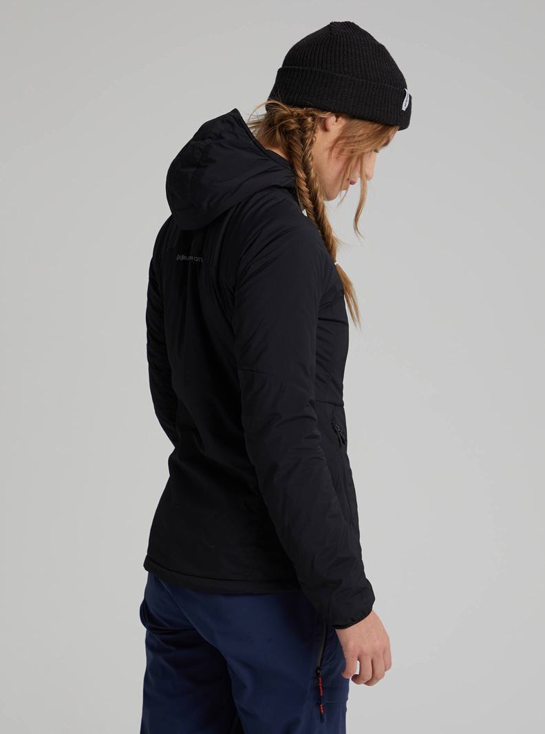 Burton [ak] Helium S Kapucňou Stretch Insulated Zimní Bunda Damske Čierne | 04158-BPHK