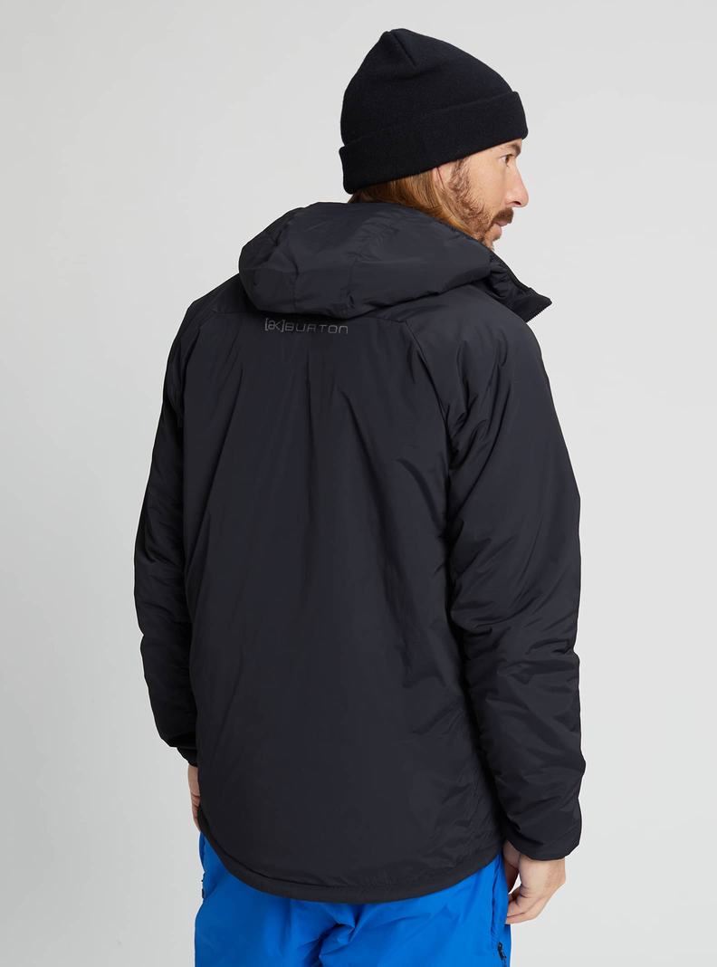 Burton [ak] Helium S Kapucňou Stretch Insulated Zimní Bunda Panske Čierne | 46138-ASBD