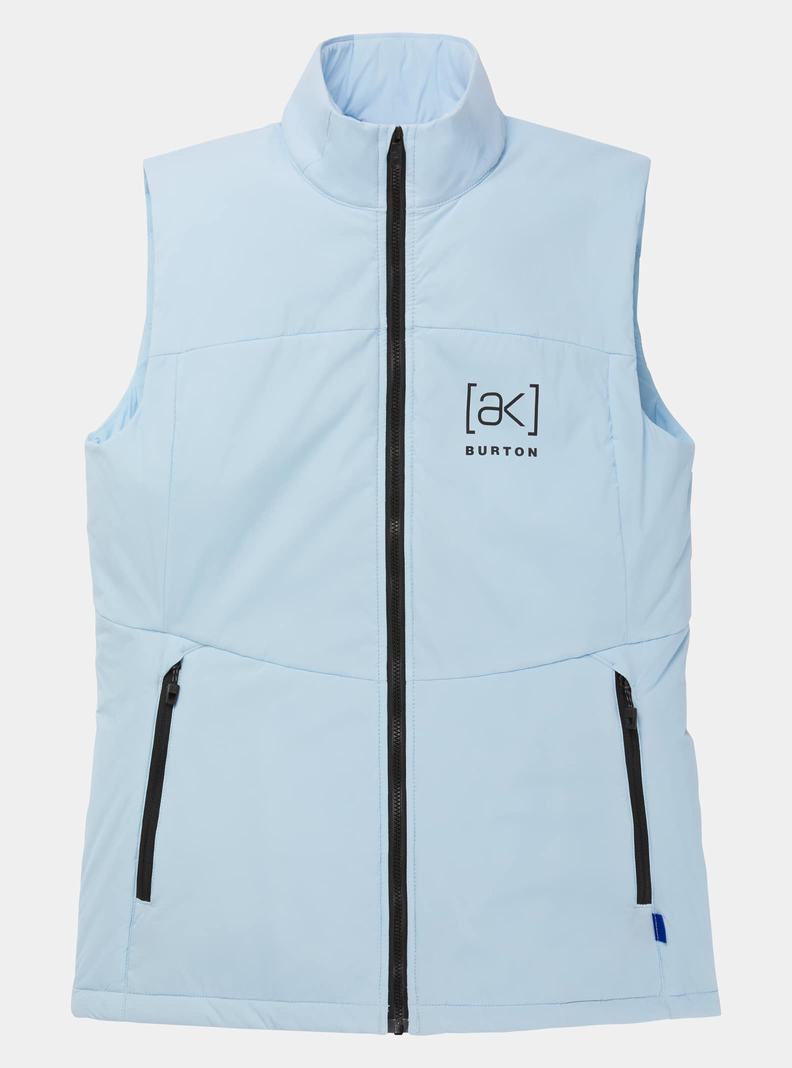 Burton [ak] Helium Stretch Insulated Vest Zimní Bunda Damske Modre | 94702-VGJA