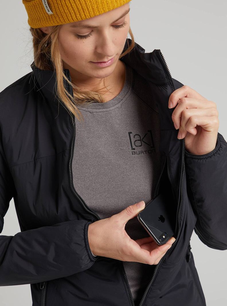 Burton [ak] Helium Stretch Insulated Zimní Bunda Damske Čierne | 53408-XVYF