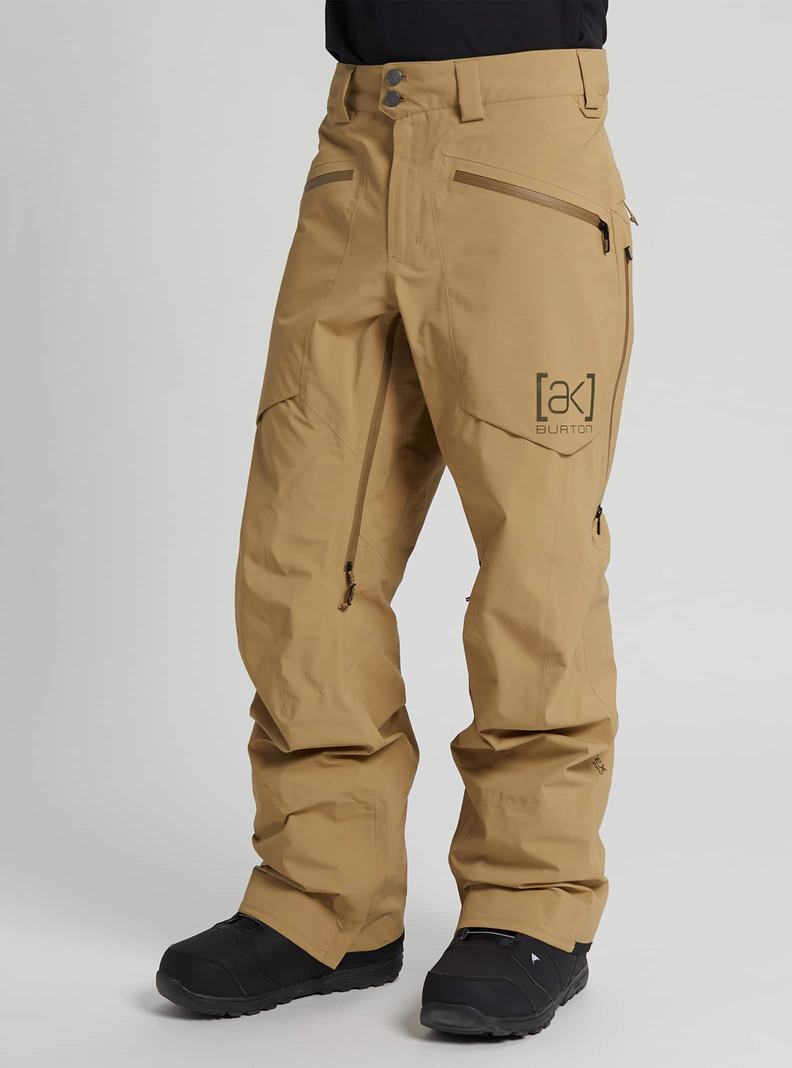 Burton [ak] Hover GORE‑TEX PRO 3L Snowboardove Nohavice Panske Hnedožltý | 31279-FBOK