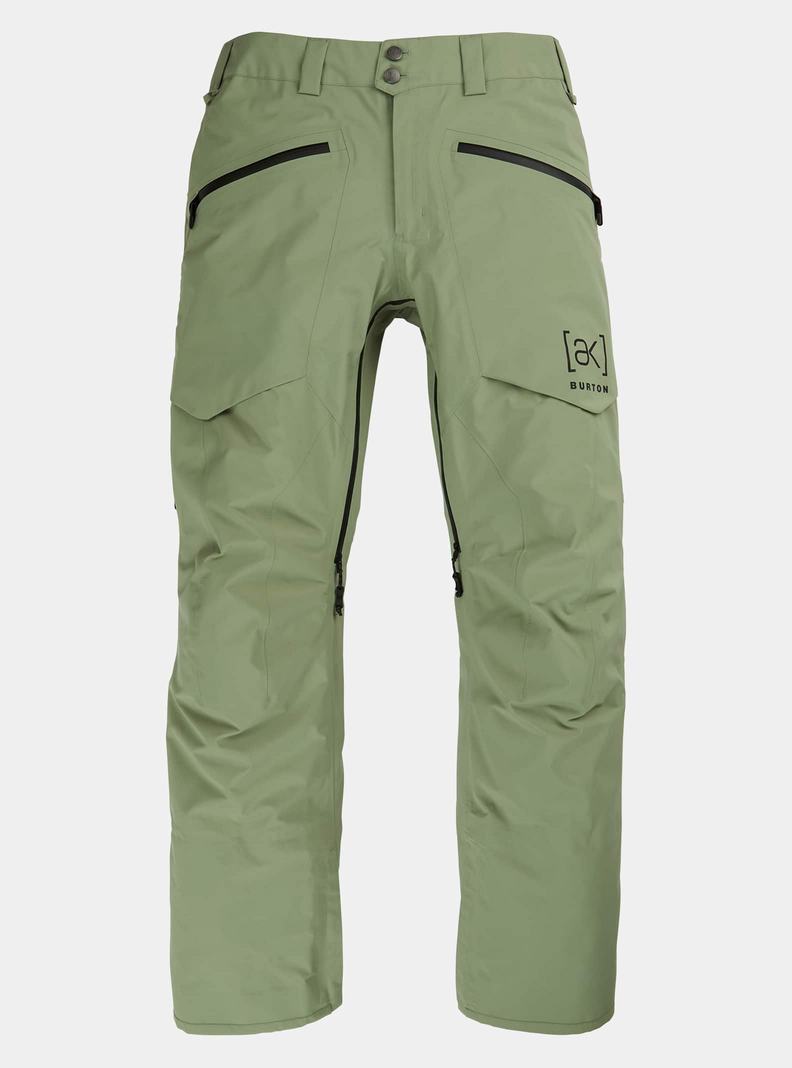 Burton [ak] Hover GORE‑TEX PRO 3L Snowboardove Nohavice Panske Zelene | 37892-KALH