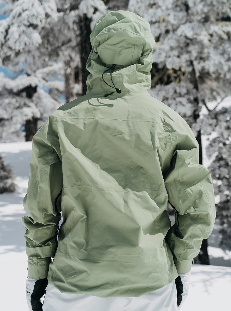 Burton [ak] Hover GORE‑TEX PRO 3L Zimní Bunda Panske Zelene | 80265-HOQZ