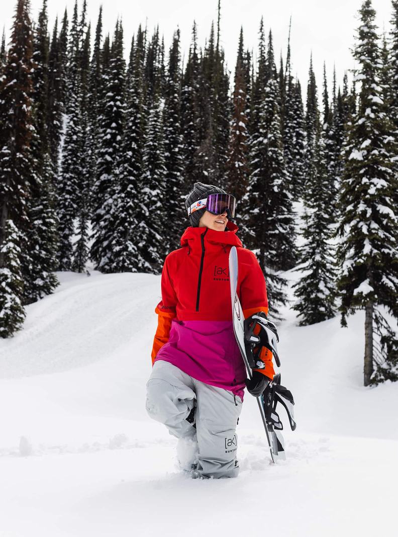 Burton [ak] Kimmy GORE-TEX 2L Anorak Zimní Bunda Damske Červené Oranžové | 26714-CRPK