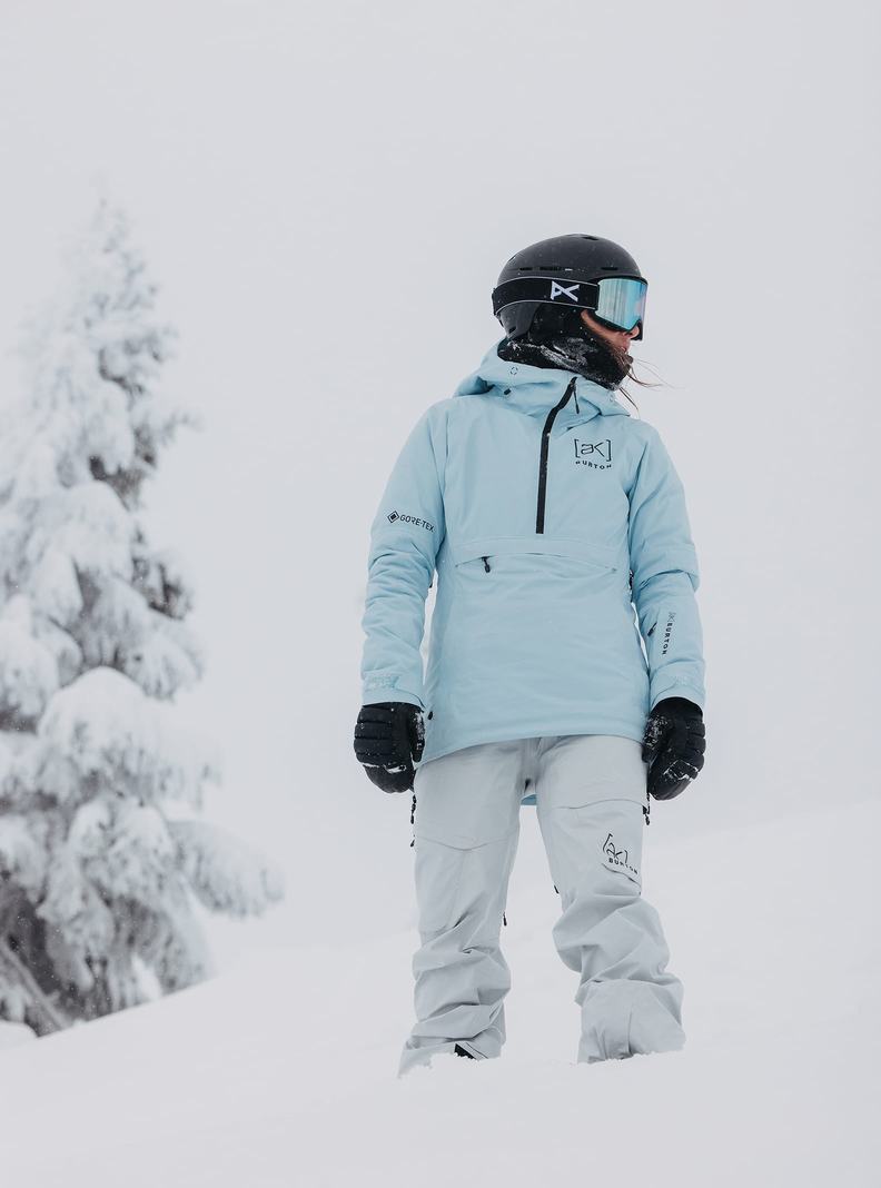 Burton [ak] Kimmy GORE-TEX 2L Anorak Zimní Bunda Damske Modre | 49573-UZFL