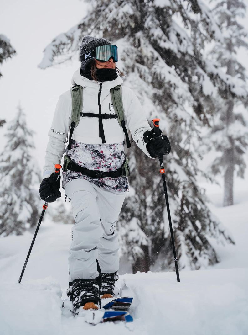 Burton [ak] Kimmy GORE-TEX 2L Anorak Zimní Bunda Damske Biele | 79348-OREP