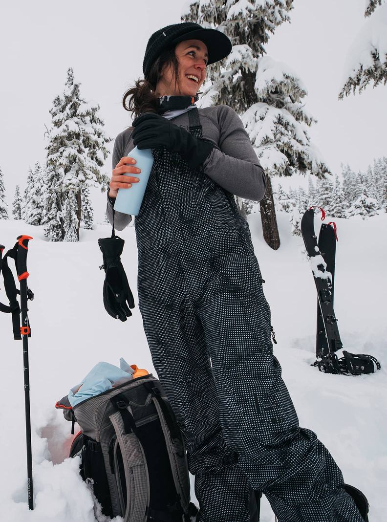 Burton [ak] Kimmy GORE-TEX 2L Snowboardove Nohavice Damske Čierne Biele | 30624-NFZO