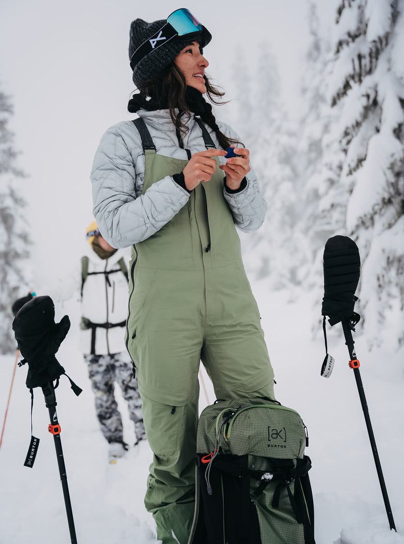 Burton [ak] Kimmy GORE-TEX 2L Snowboardove Nohavice Damske Zelene | 45621-OWFB