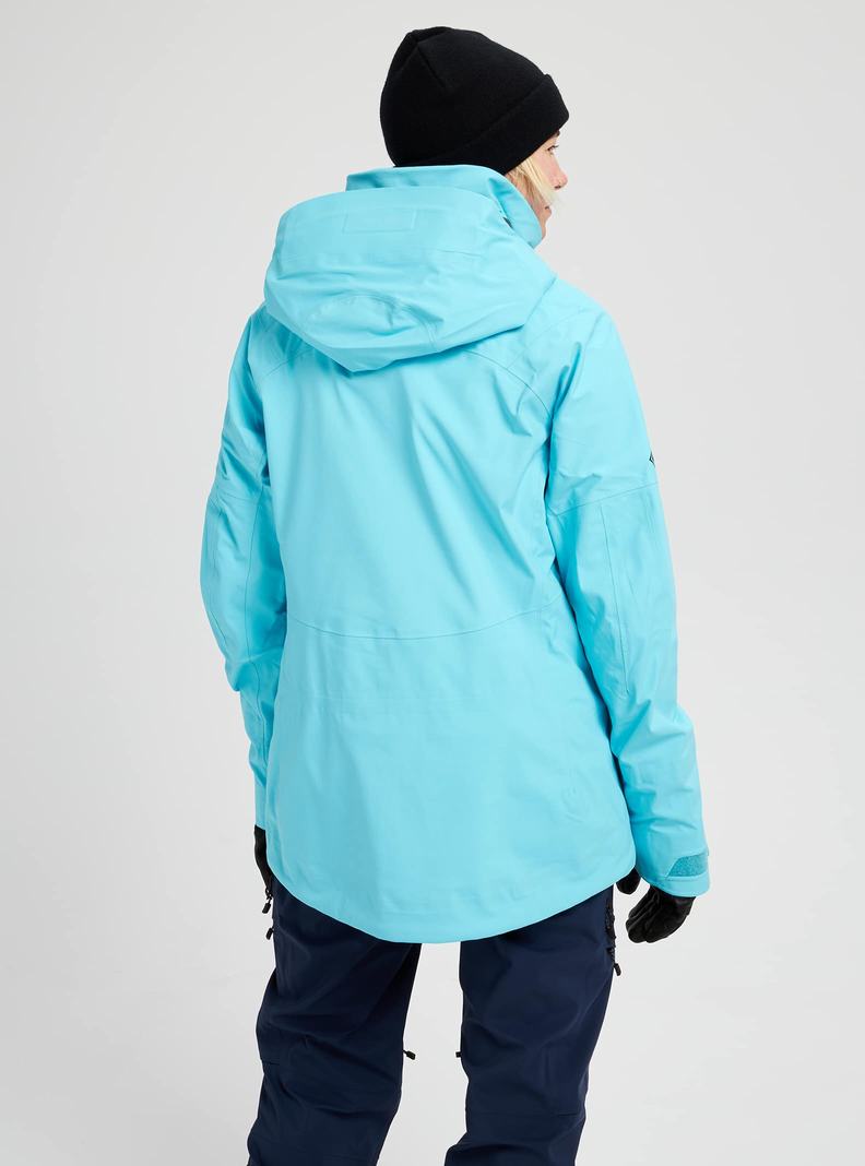 Burton [ak] Kimmy GORE-TEX 3L Stretch Zimní Bunda Damske Modre | 83657-RZUV