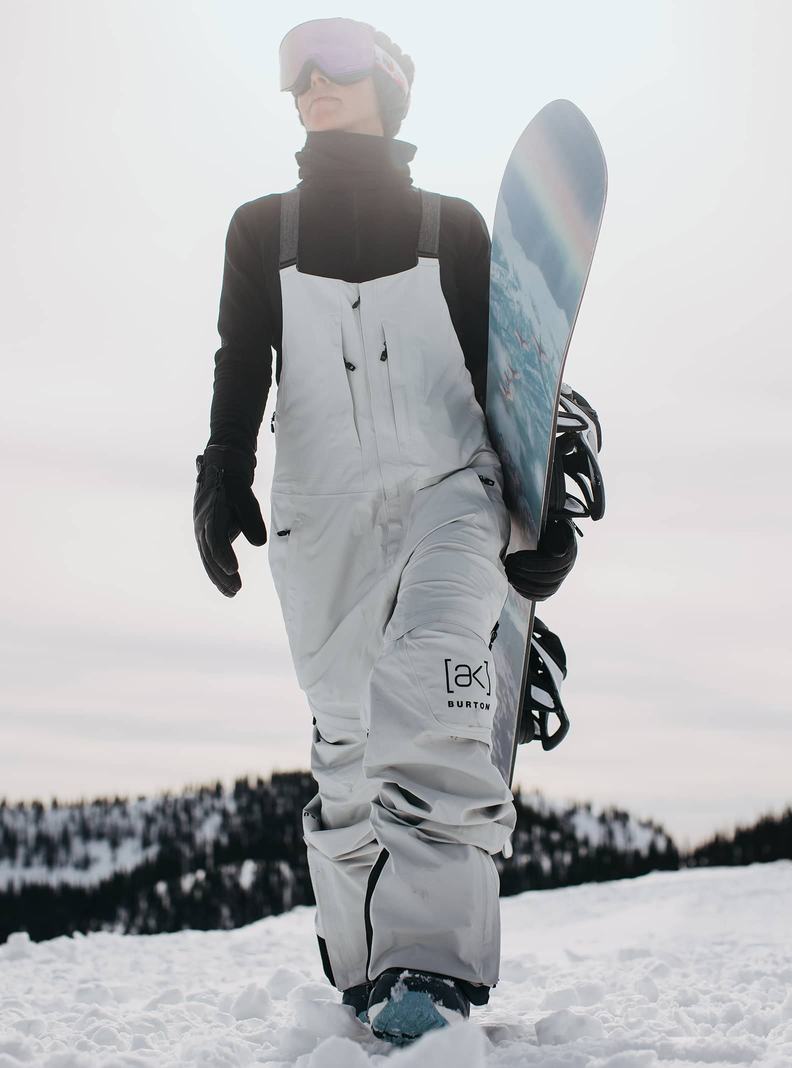 Burton [ak] Kimmy GORE‑TEX 3L Stretch Snowboardove Nohavice Damske Siva | 25948-GCRF