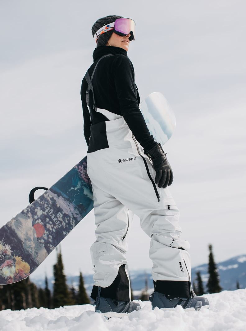 Burton [ak] Kimmy GORE‑TEX 3L Stretch Snowboardove Nohavice Damske Siva | 25948-GCRF