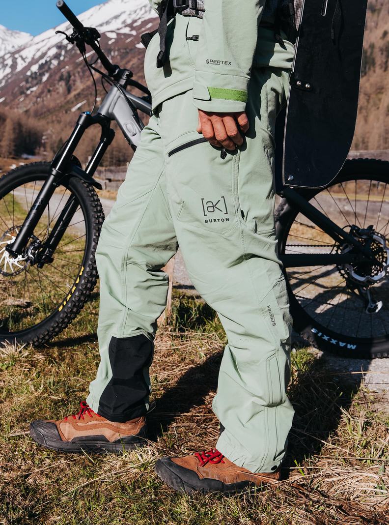 Burton [ak] Softshell Nohavice Panske Zelene | 18234-UIJZ