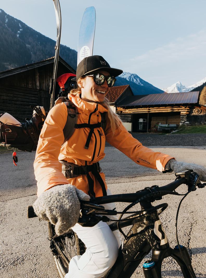 Burton [ak] Softshell Zimní Bunda Damske Oranžové | 82714-GKFE
