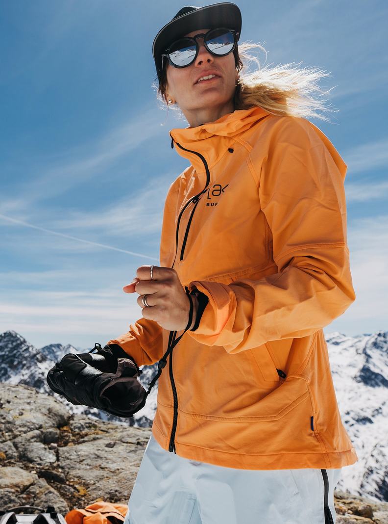 Burton [ak] Softshell Zimní Bunda Damske Oranžové | 82714-GKFE