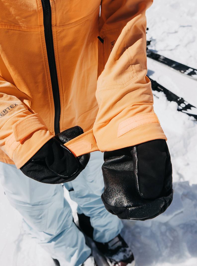 Burton [ak] Softshell Zimní Bunda Damske Oranžové | 82714-GKFE
