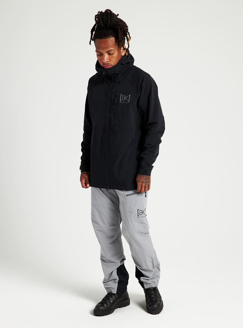 Burton [ak] Softshell Zimní Bunda Panske Čierne | 38791-YZTX