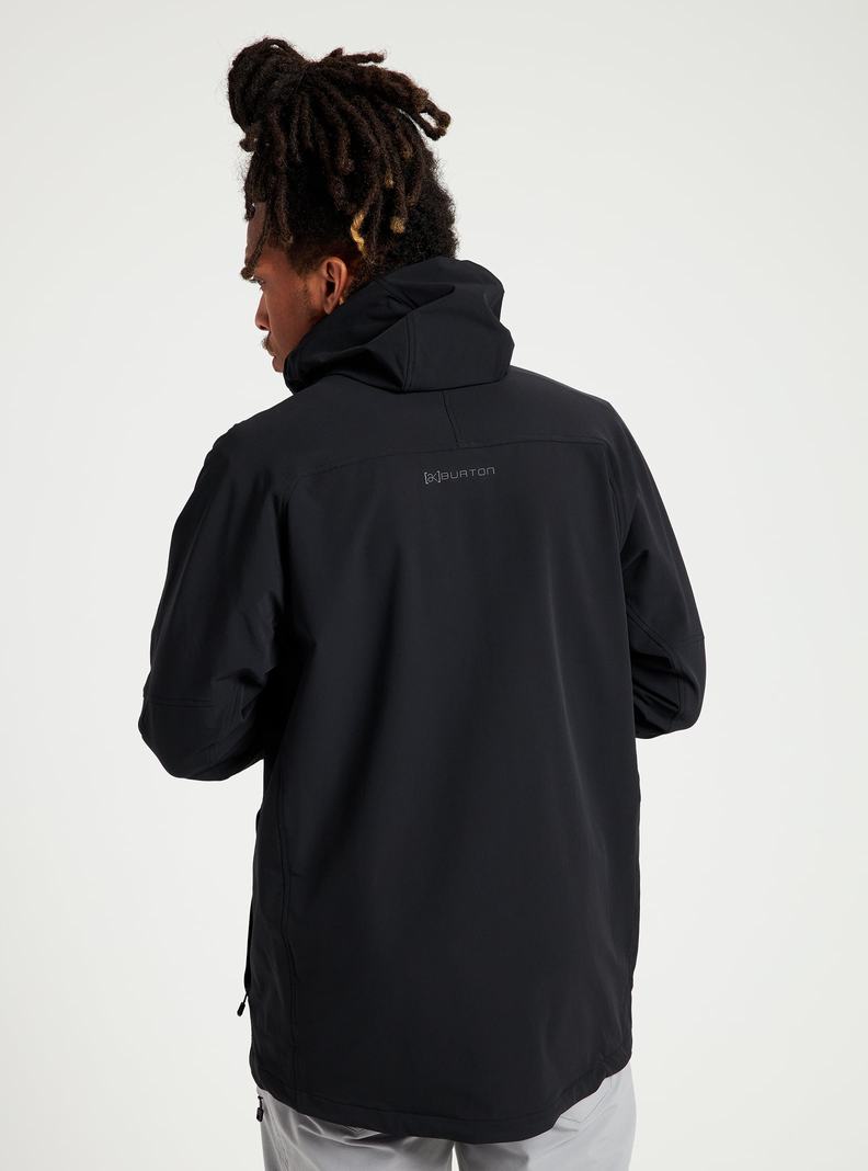 Burton [ak] Softshell Zimní Bunda Panske Čierne | 38791-YZTX
