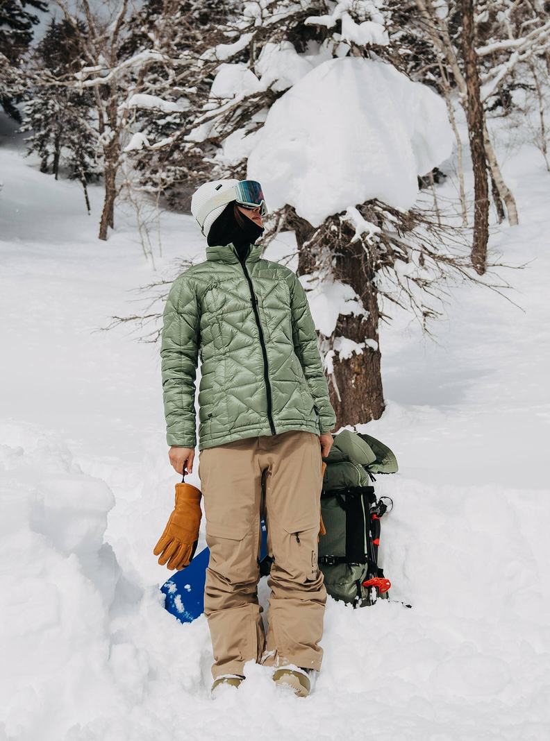 Burton [ak] Summit GORE‑TEX Insulated 2L Snowboardove Nohavice Damske Hnedožltý | 51023-QZNK