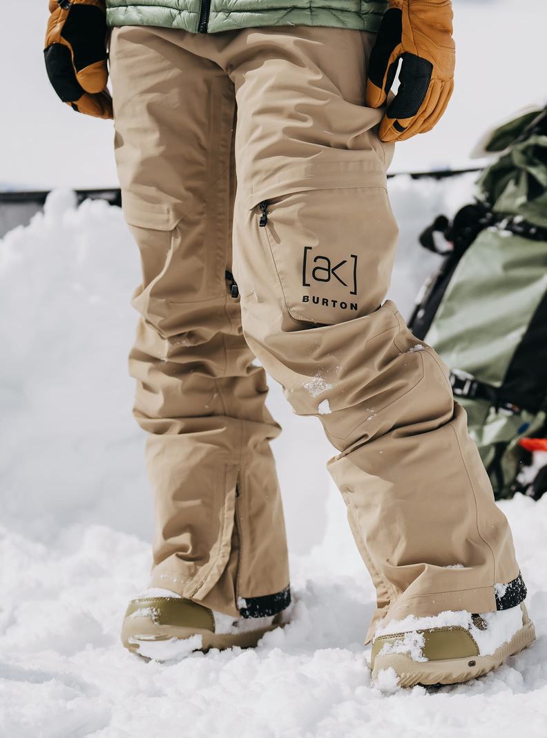 Burton [ak] Summit GORE‑TEX Insulated 2L Snowboardove Nohavice Damske Hnedožltý | 51023-QZNK