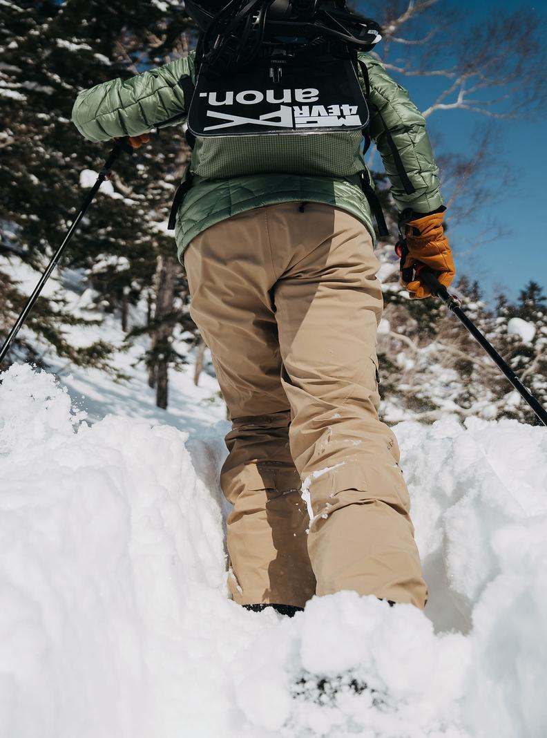 Burton [ak] Summit GORE‑TEX Insulated 2L Snowboardove Nohavice Damske Hnedožltý | 51023-QZNK