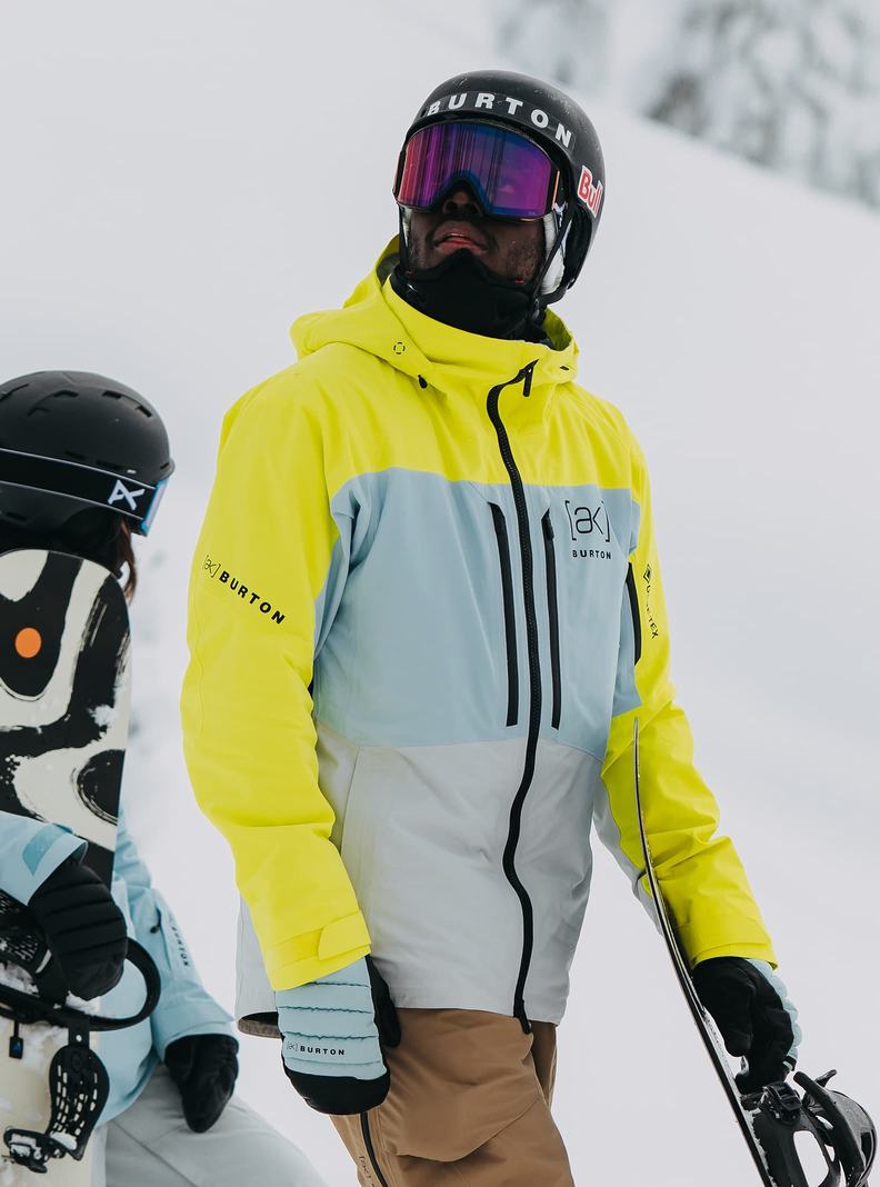Burton [ak] Swash GORE‑TEX 2L Zimní Bunda Panske Svetlo Zelene Modre Siva | 10627-FMQH