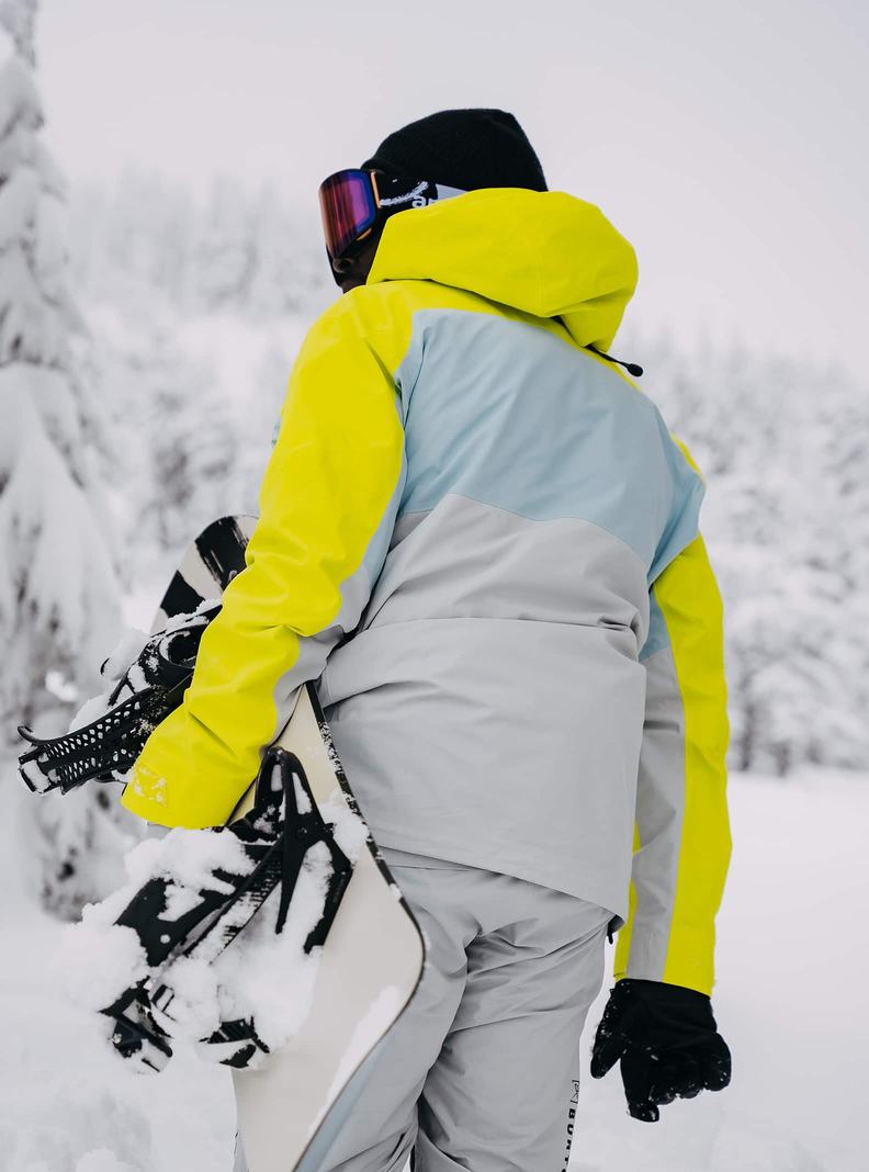 Burton [ak] Swash GORE‑TEX 2L Zimní Bunda Panske Svetlo Zelene Modre Siva | 10627-FMQH